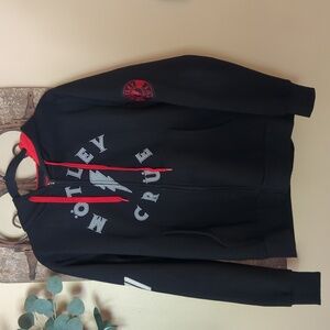 Motley Crue the stadium tour zip up hoodie